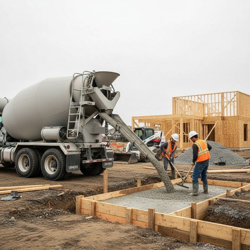 Commercial Concrete Delivery Vs. On-Site Mixing For Job Efficiency