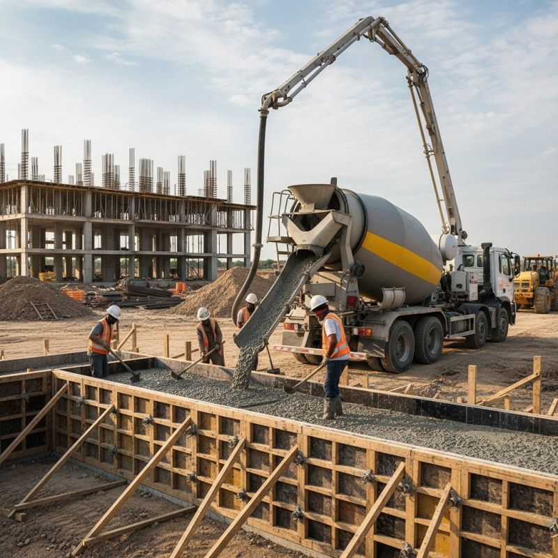 How Commercial Concrete Delivery Keeps Large Projects On Schedule